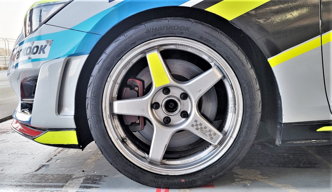 한국타이어트랙솔루션즈타이어장착후테스트모습