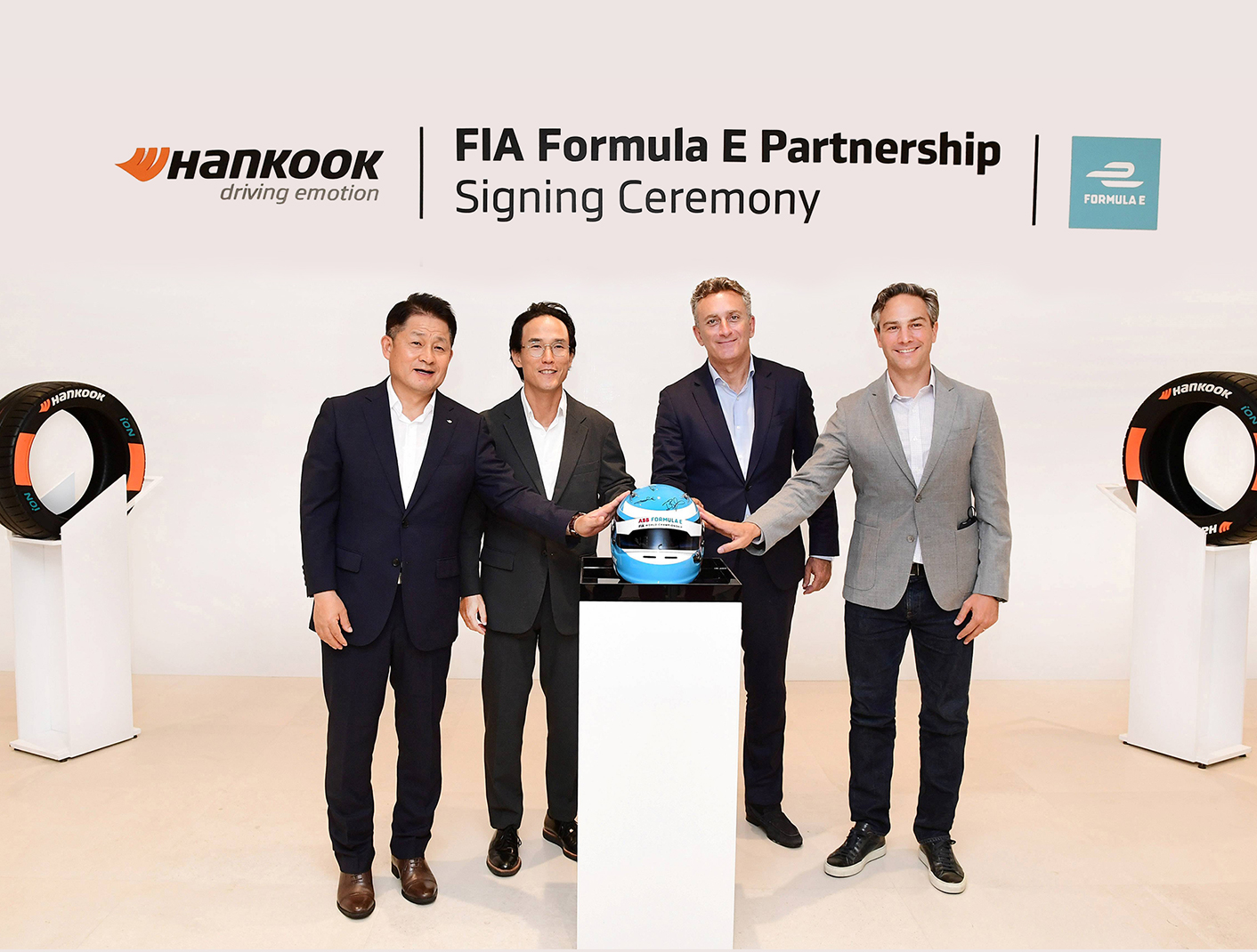 Hankook and Formula E celebrate partnership launch 